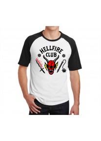 Тениска унисекс Stranger Things - Hellfire Club